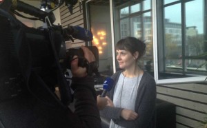 Filmemacherin Alicia-Eva Rost im Interview mit dem hessischen Rundfunk