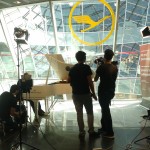 InZwischenZeit:Filme dreht einen Werbefilm für den Flughafen Frankfurt